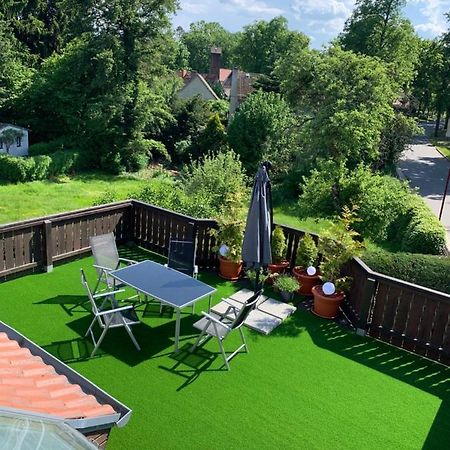 Ferienwohnung Zum Schloss Halbe Luaran gambar