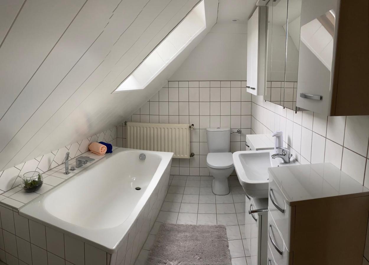 Ferienwohnung Zum Schloss Halbe Luaran gambar
