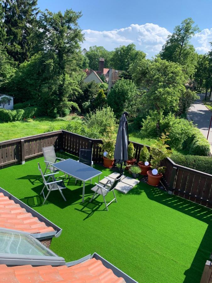 Ferienwohnung Zum Schloss Halbe Luaran gambar